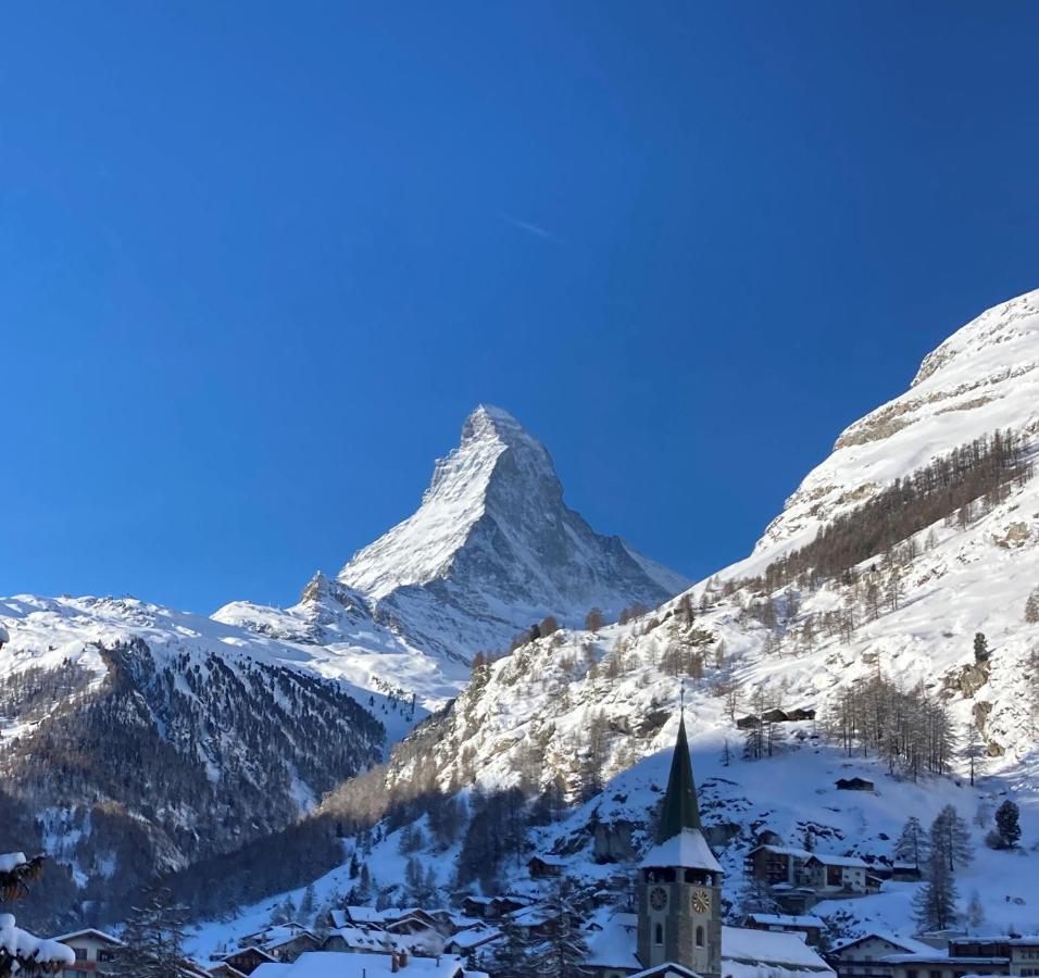 Ascot Penthouse 160 M2 Matterhorn View Daire Zermatt Dış mekan fotoğraf