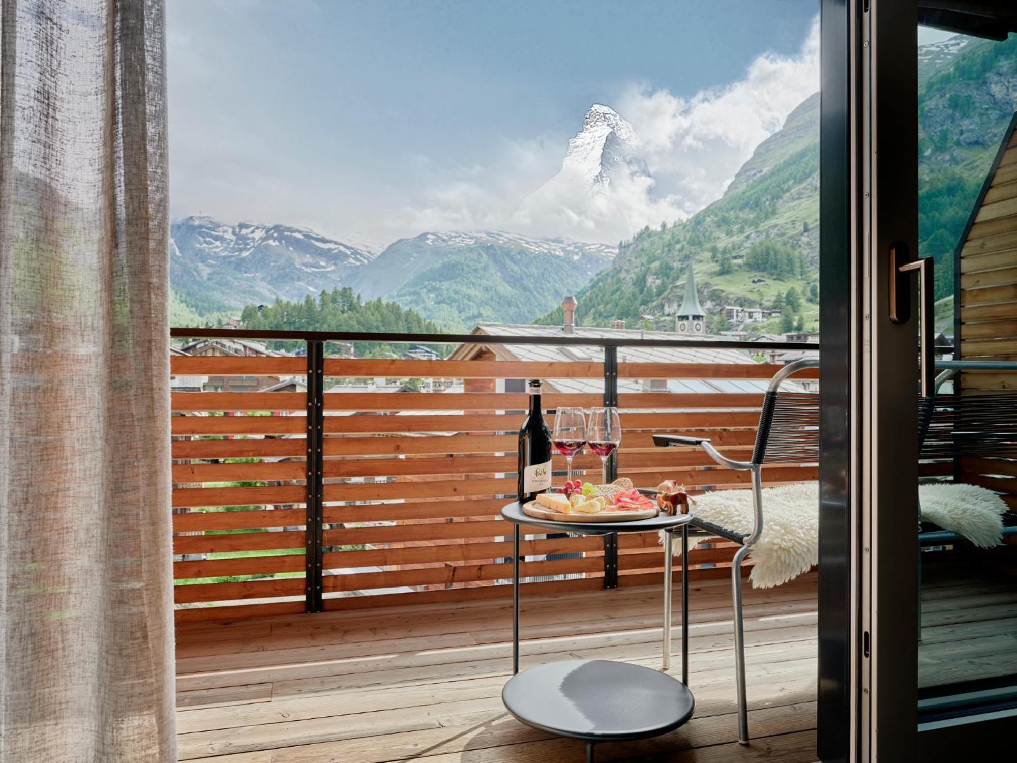 Ascot Penthouse 160 M2 Matterhorn View Daire Zermatt Dış mekan fotoğraf