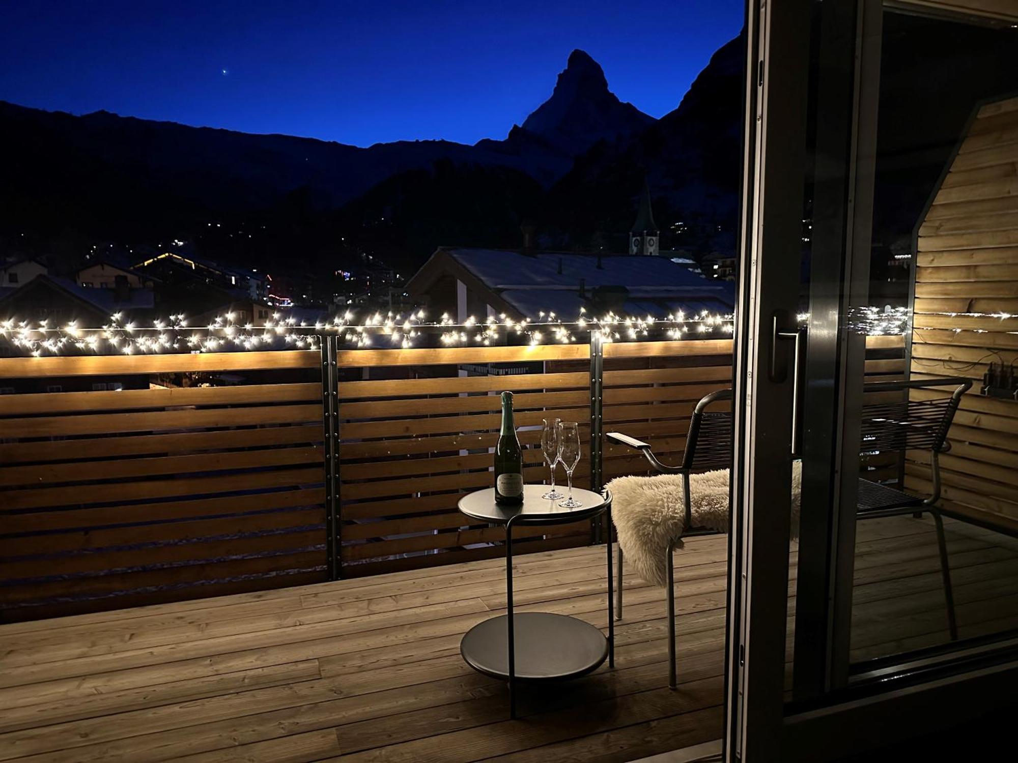 Ascot Penthouse 160 M2 Matterhorn View Daire Zermatt Dış mekan fotoğraf